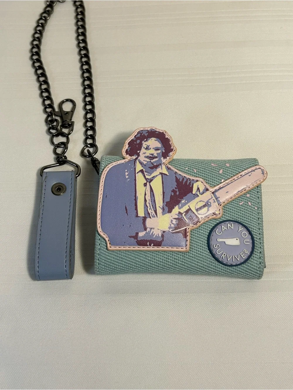 Texas Chainsaw Massacre, wallet w/chain